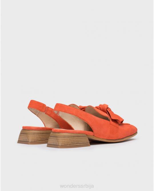 корал наранџаста ципела Жене Wonders 2NZV141 обућа