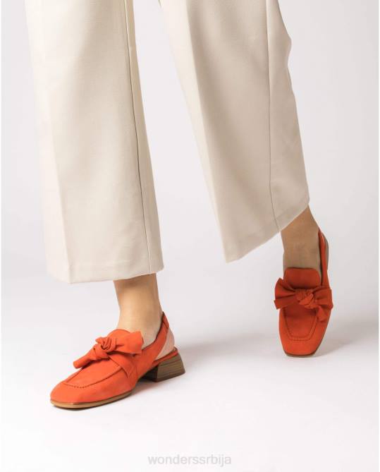 корал наранџаста ципела Жене Wonders 2NZV141 обућа