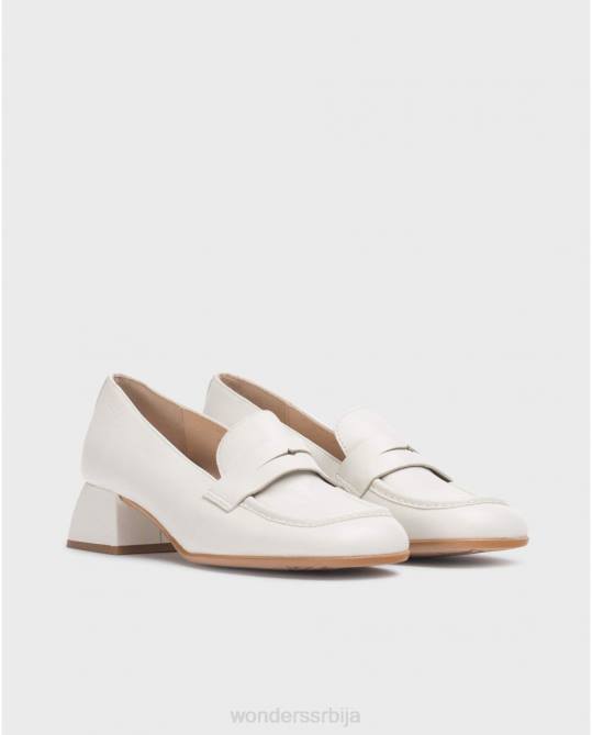беле поклон мокасине Жене Wonders 2NZV222 обућа