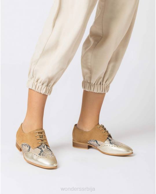 пла/сан/са кожна брога ципела Жене Wonders 2NZV427 обућа