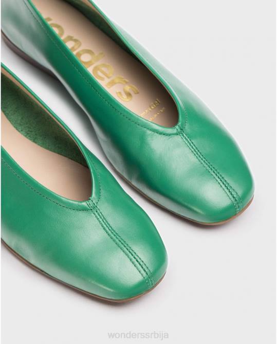 жад зелена пепа балет пумпа Жене Wonders 2NZV105 обућа