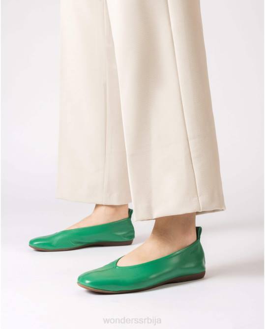 жад зелена пепа балет пумпа Жене Wonders 2NZV105 обућа