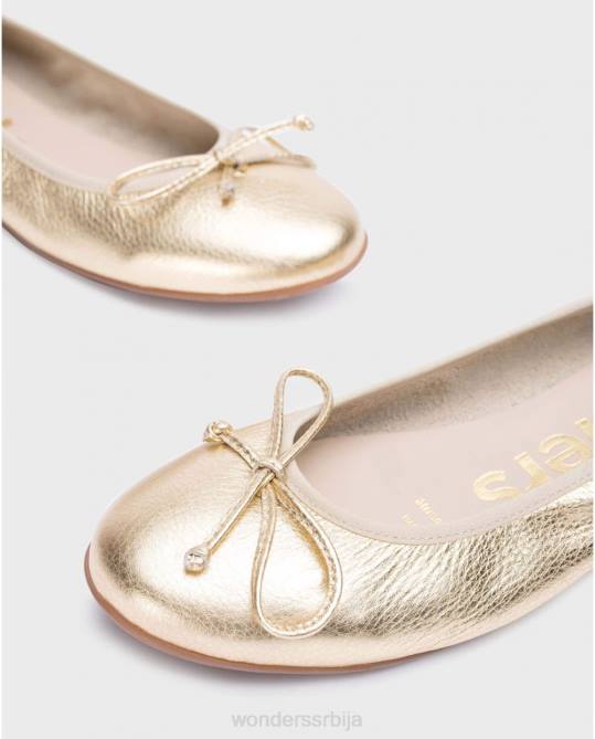 златна бо балет пумпа Жене Wonders 2NZV125 обућа
