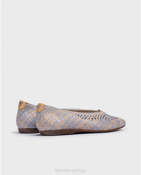 плава бруна балет пумпа Жене Wonders 2NZV146 обућа