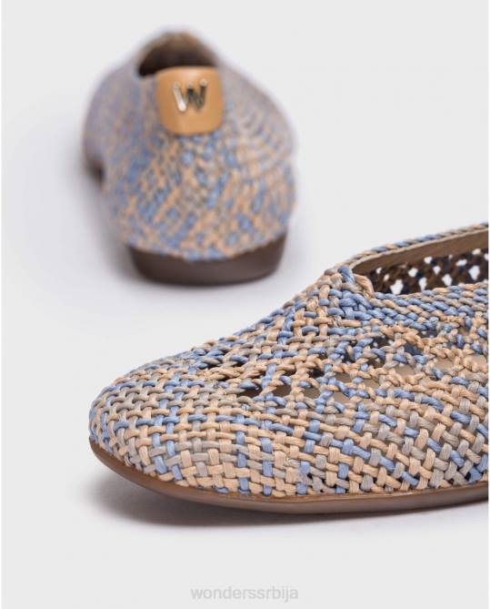 плава бруна балет пумпа Жене Wonders 2NZV146 обућа