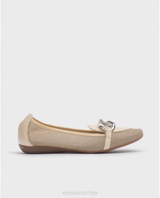 беиг/натур беиге Даиси балерина Жене Wonders 2NZV179 обућа