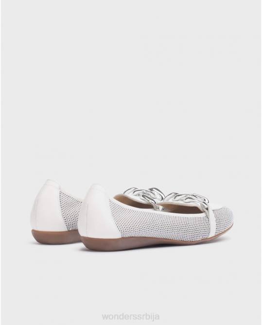 бланцо/офф вхите Даиси балерина Жене Wonders 2NZV180 обућа