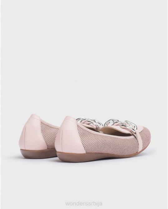корал/роза розе балерина Жене Wonders 2NZV181 обућа