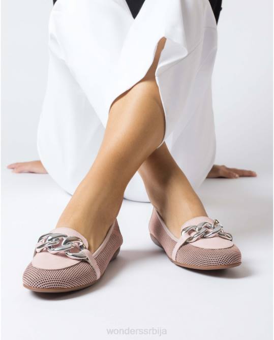 корал/роза розе балерина Жене Wonders 2NZV181 обућа
