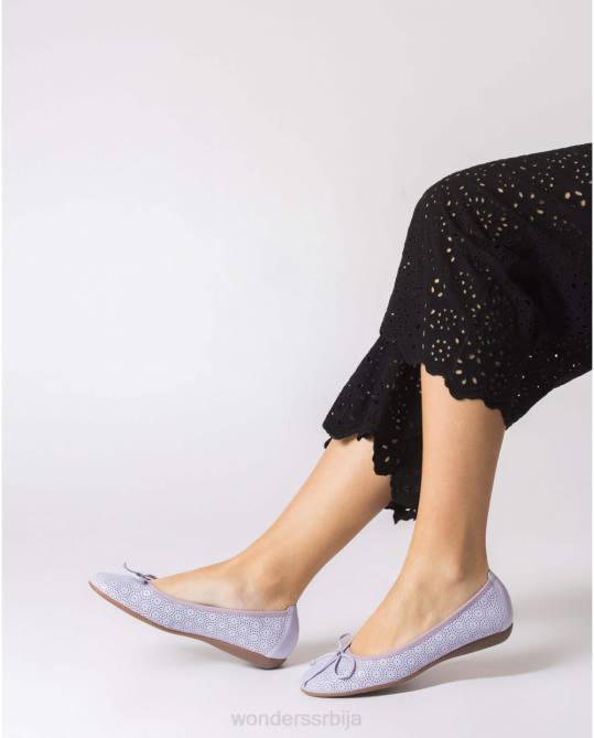 балерина од чипке лаванде Жене Wonders 2NZV228 обућа