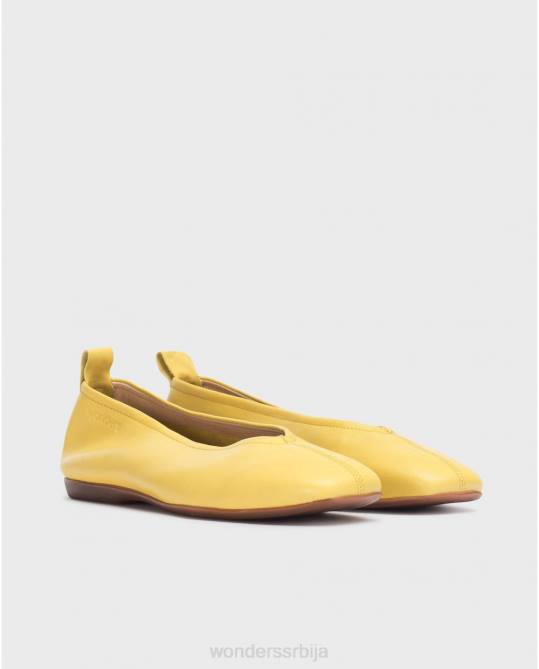 лима жута пепа балет пумпа Жене Wonders 2NZV324 обућа