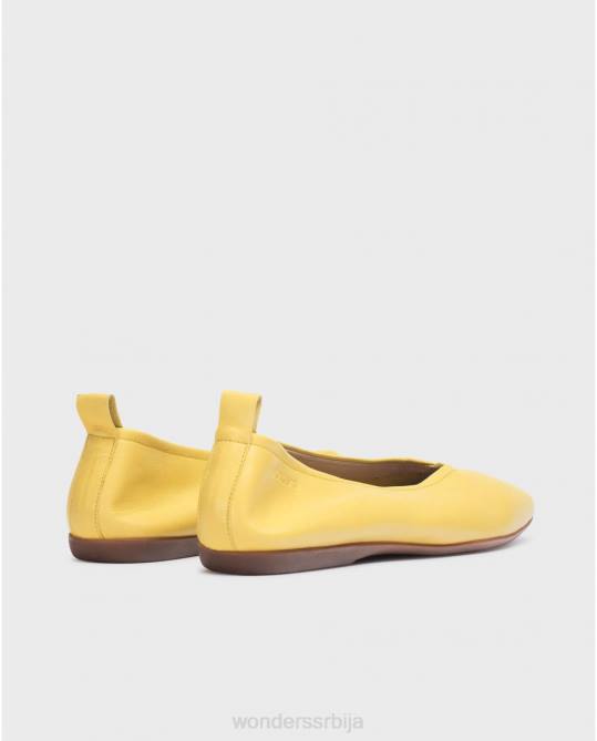 лима жута пепа балет пумпа Жене Wonders 2NZV324 обућа