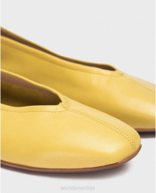 лима жута пепа балет пумпа Жене Wonders 2NZV324 обућа