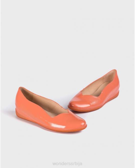 лосос талас балет пумпа Жене Wonders 2NZV425 обућа