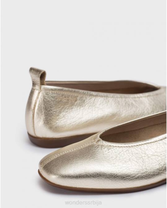 платино металик пепа балет пумпа Жене Wonders 2NZV69 обућа