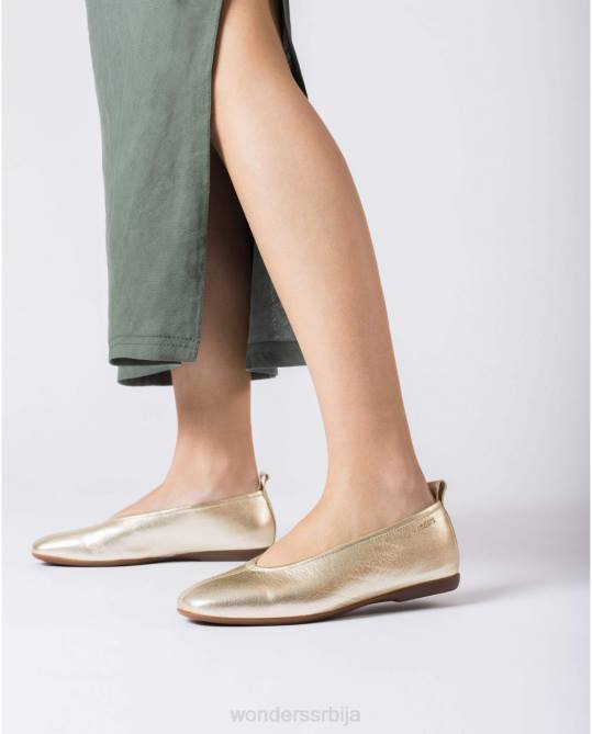 платино металик пепа балет пумпа Жене Wonders 2NZV69 обућа