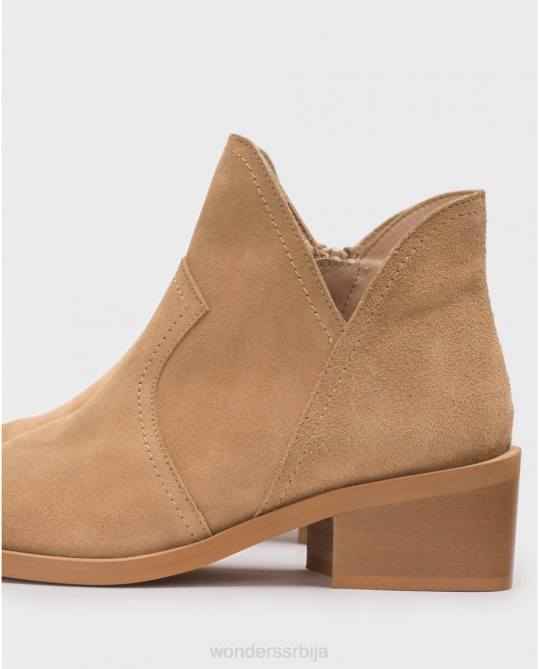 пешчано браон кава глежњаче Жене Wonders 2NZV212 обућа