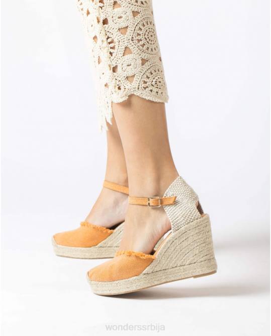 наранџасте сандале Жене Wonders 2NZV133 обућа