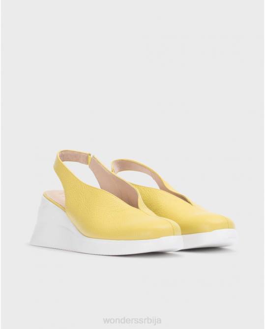 лима лиме зелена валтер ципела на клин Жене Wonders 2NZV153 обућа