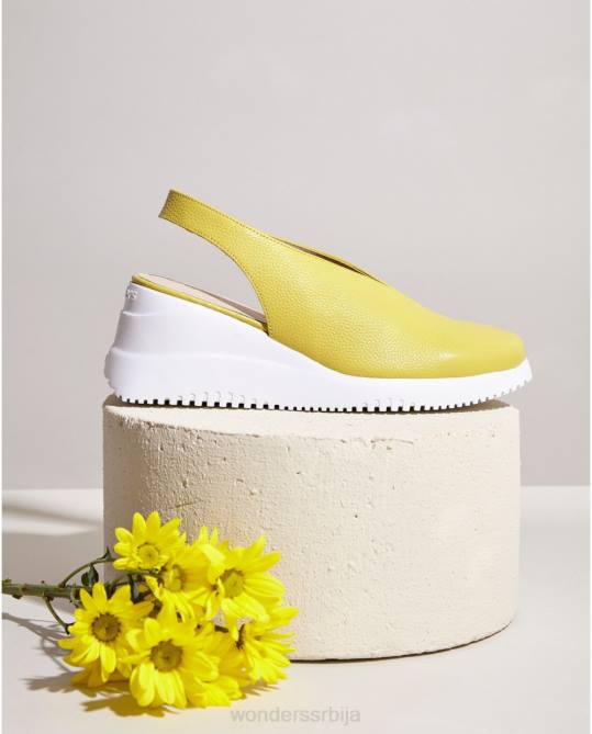 лима лиме зелена валтер ципела на клин Жене Wonders 2NZV153 обућа