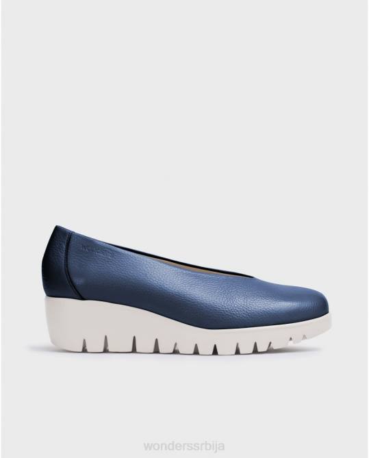 балтичка тамноплава муха ципела Жене Wonders 2NZV183 обућа