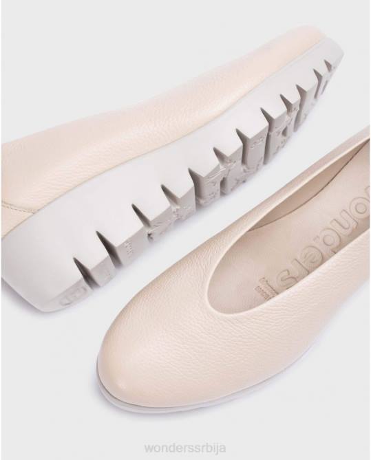 природна беж мува ципела Жене Wonders 2NZV184 обућа