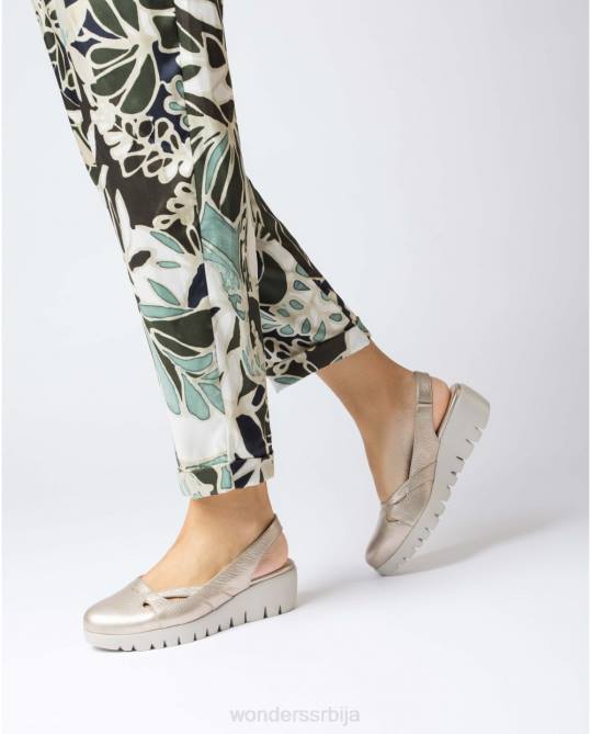 платино голд севилла ципела Жене Wonders 2NZV226 обућа