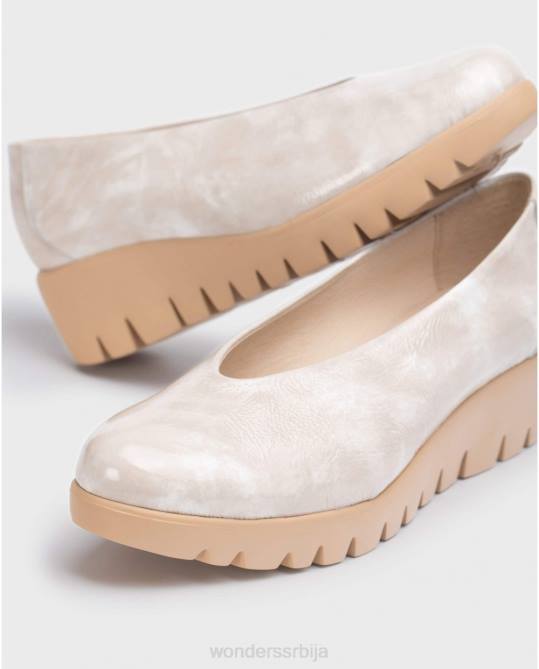 таупе браон мокасин Жене Wonders 2NZV277 обућа