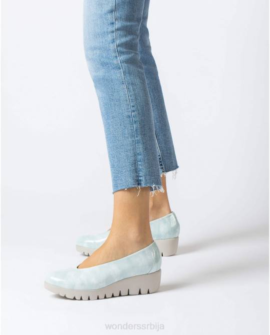 алое блуе фли мокасин Жене Wonders 2NZV278 обућа