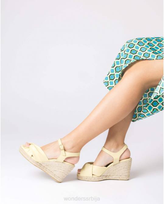 лимун жута анук сандале Жене Wonders 2NZV42 обућа