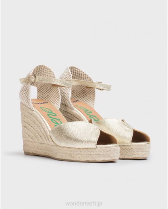 платино ибис сандале од јуте Жене Wonders 2NZV53 обућа