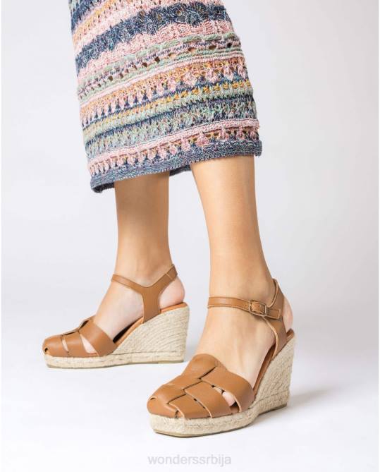 камил браон бура еспадриле Жене Wonders 2NZV84 обућа