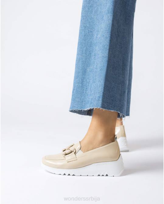 природне беж плесне мокасине Жене Wonders 2NZV160 обућа