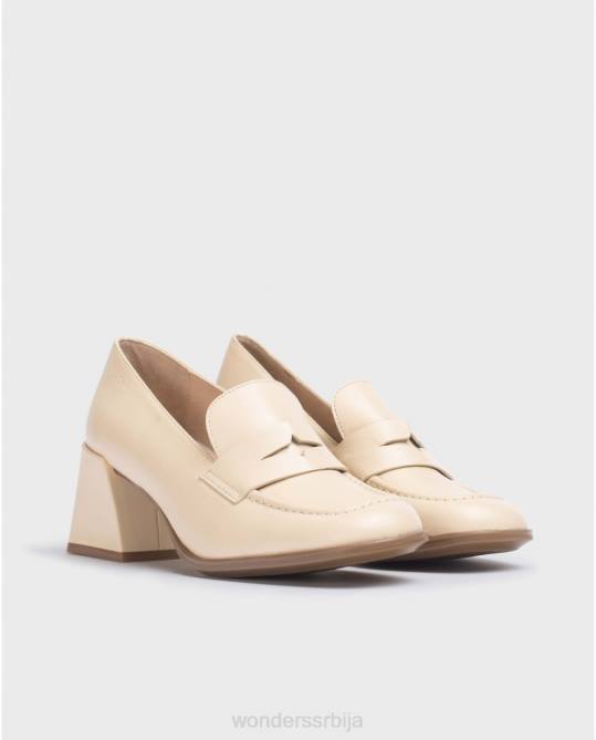 природне беж целине мокасине Жене Wonders 2NZV217 обућа