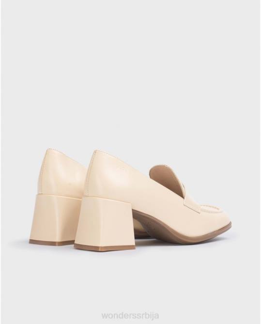 природне беж целине мокасине Жене Wonders 2NZV217 обућа