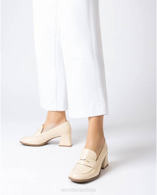 природне беж целине мокасине Жене Wonders 2NZV217 обућа