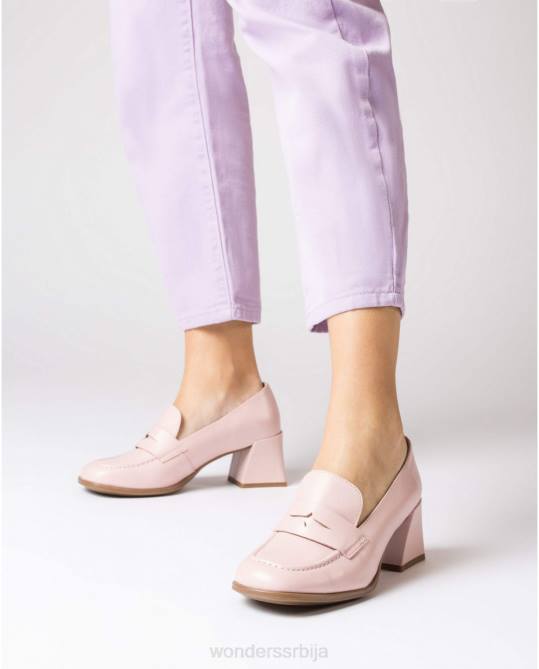 роза розе целине мокасине Жене Wonders 2NZV218 обућа