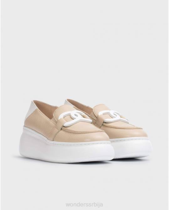 природни/од природног почетка мокасин Жене Wonders 2NZV239 обућа