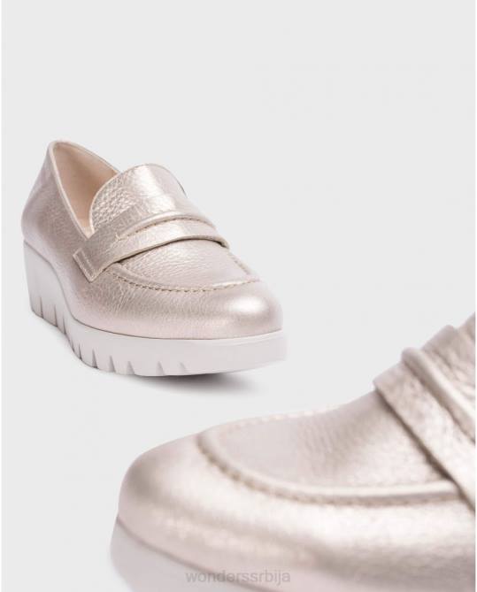 платино златно прстење мокасин Жене Wonders 2NZV263 обућа
