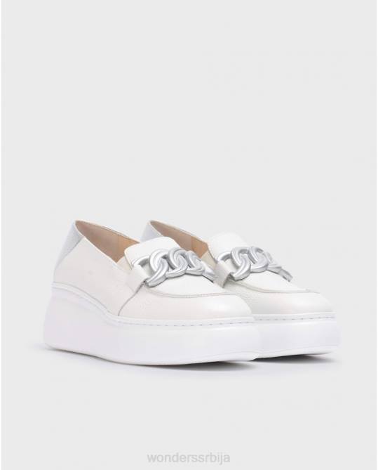 офф/плата силвер бегин мокасин Жене Wonders 2NZV270 обућа