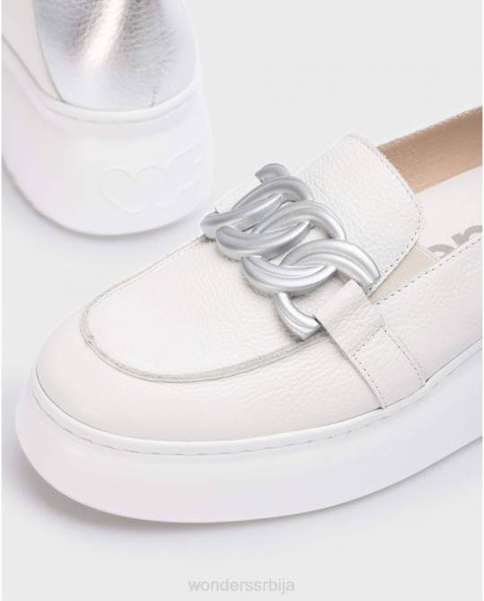 офф/плата силвер бегин мокасин Жене Wonders 2NZV270 обућа