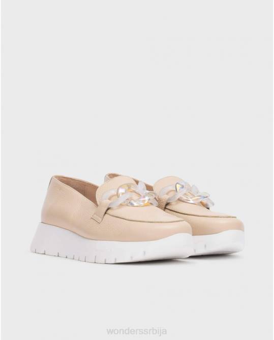 природна беж ружа мокасин Жене Wonders 2NZV273 обућа