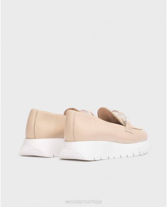 природна беж ружа мокасин Жене Wonders 2NZV273 обућа