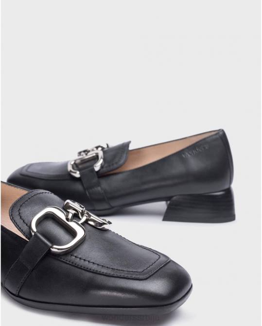 негро црни перри мокасин Жене Wonders 2NZV276 обућа