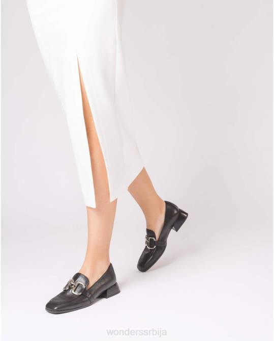 негро црни перри мокасин Жене Wonders 2NZV276 обућа