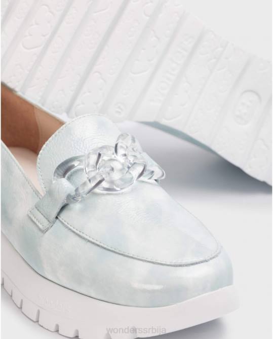 алое плава ружа мокасин Жене Wonders 2NZV297 обућа