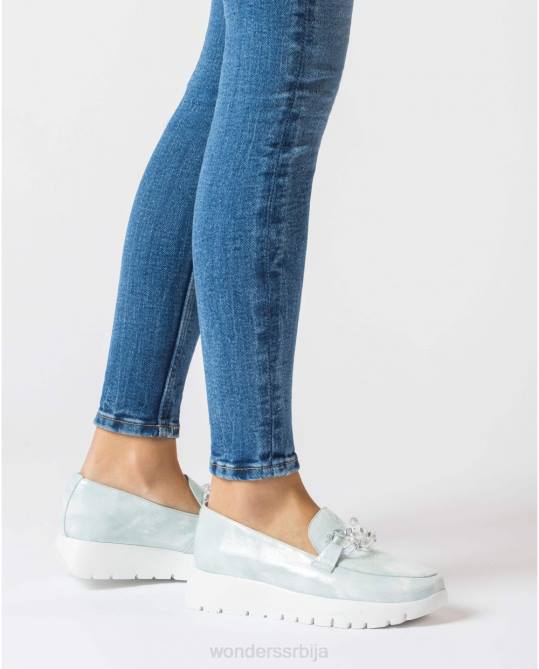 алое плава ружа мокасин Жене Wonders 2NZV297 обућа