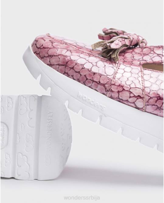 ципеле са ружичастим таласима орхидеје Жене Wonders 2NZV417 обућа