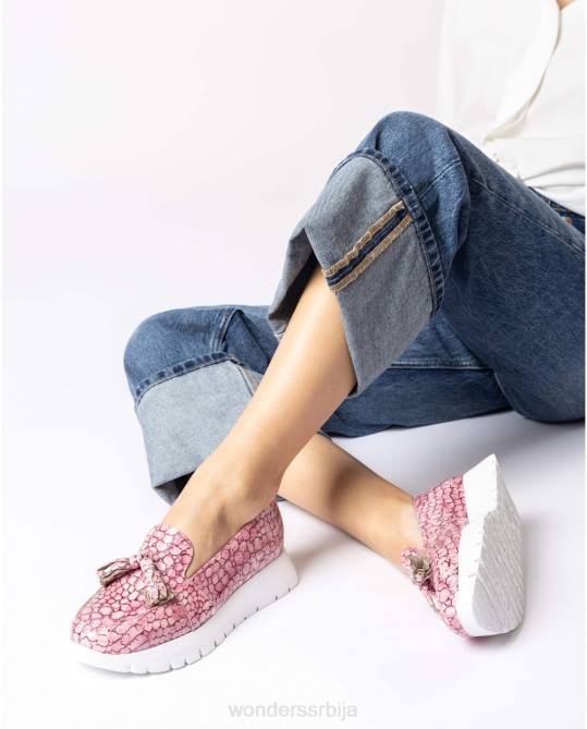 ципеле са ружичастим таласима орхидеје Жене Wonders 2NZV417 обућа