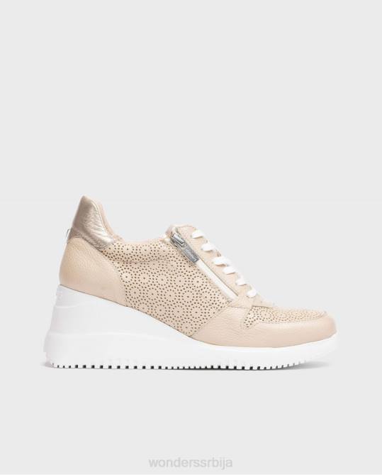 натур/плат црне лекси патике Жене Wonders 2NZV127 обућа